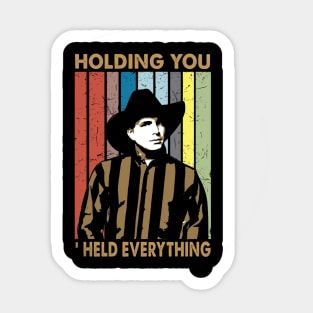 Holding you Sticker